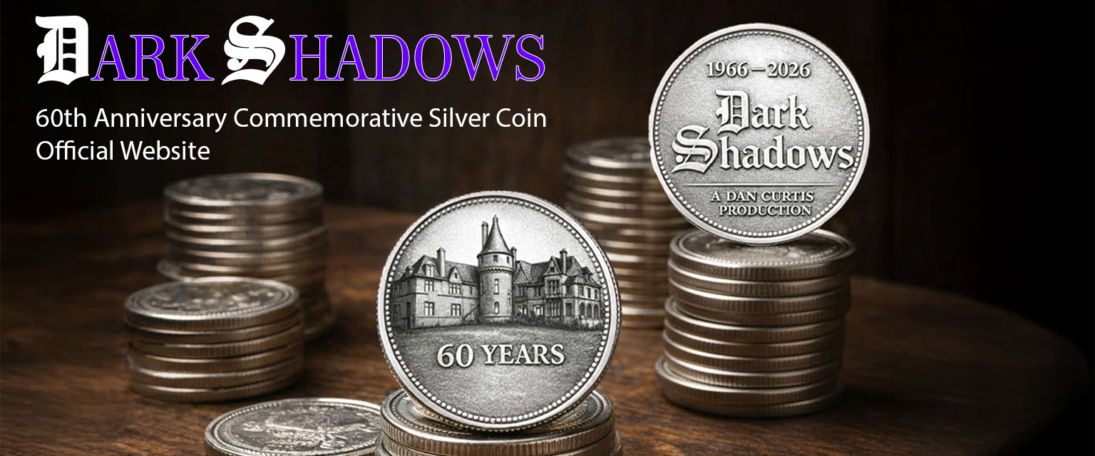 Dark Shadows 60th Anniversary Commemorative Coin hero image
