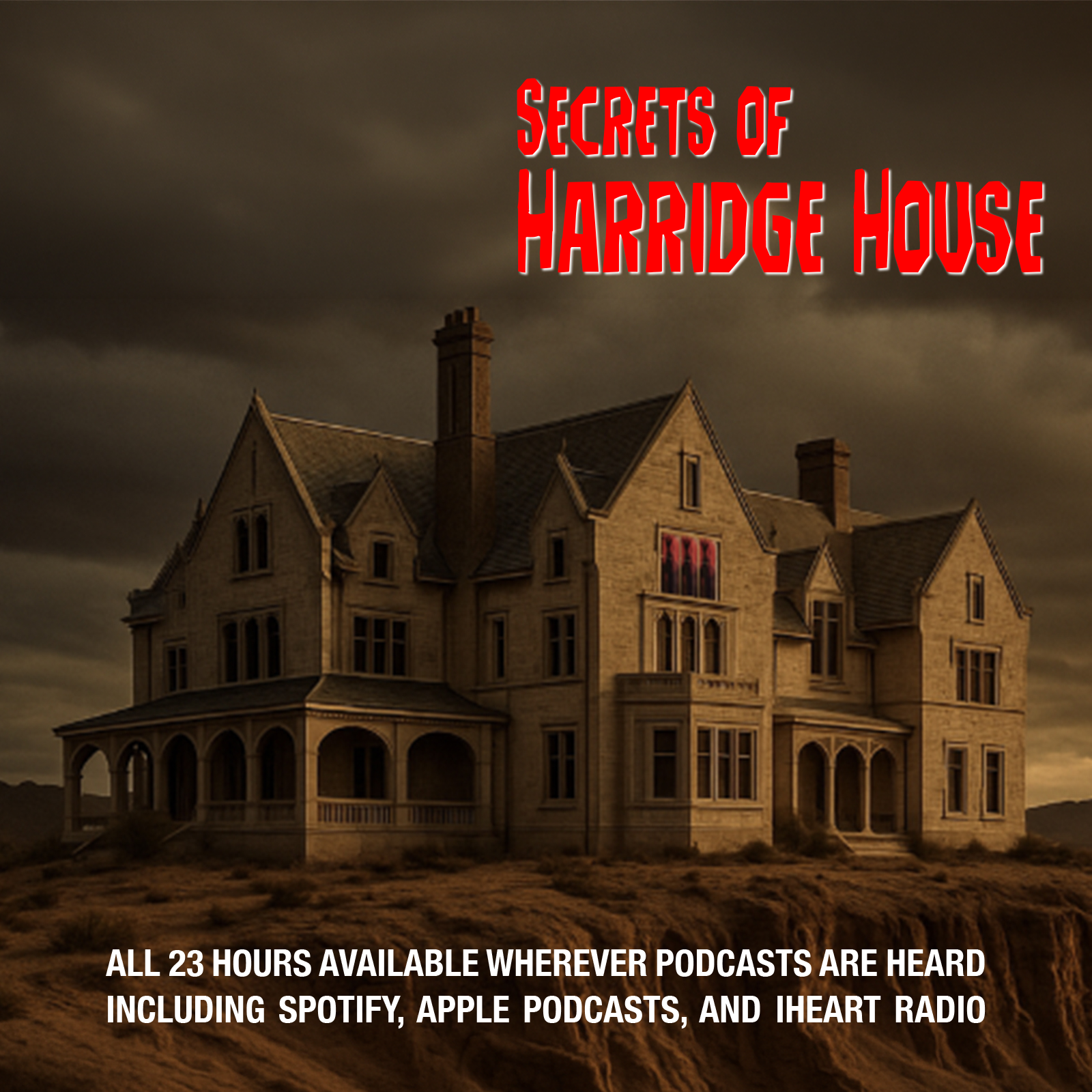 Secrets of Harridge House
          promotional poster