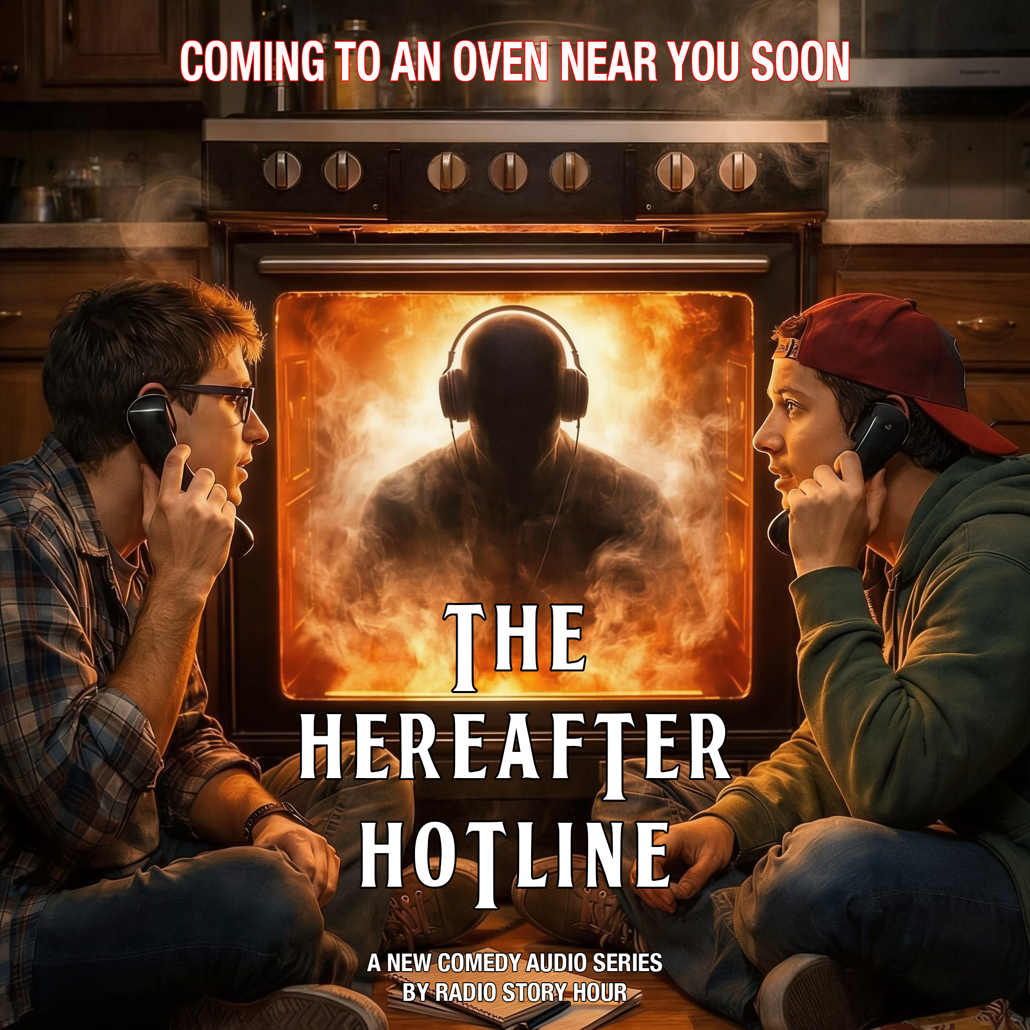 The Hereafter Hotline
          promotional poster